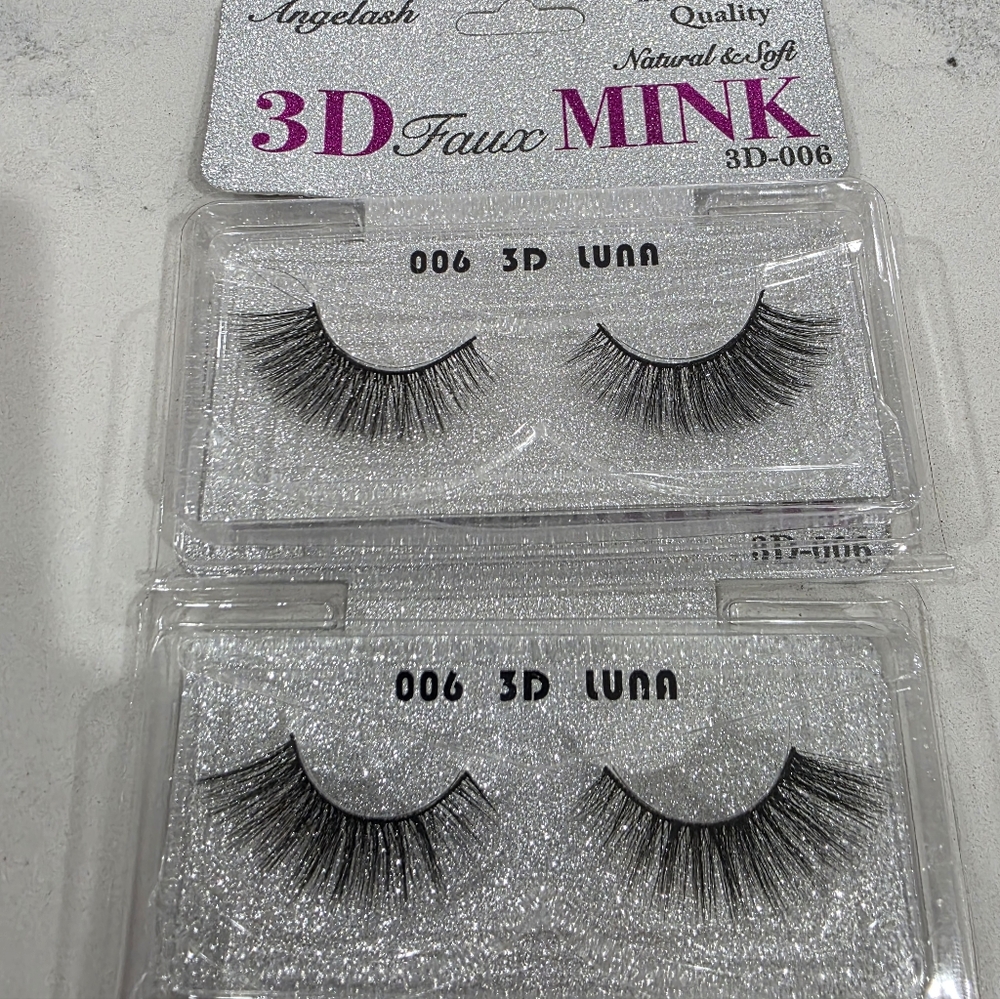 3 Pairs 3D Faux Mink Lashes